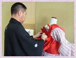 きらりチャンネル--友子の着付け礼法教室--佐藤友子さん