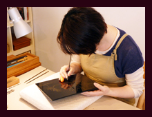 きらりチャンネル--加飾工房＆ギャラリー琥珀色の器--大沼美里さん