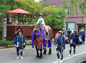 愛宕神社御祭典 大名行列